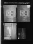 Man re-photographed; Church; Old Cars (4 Negatives (October 27, 1958) [Sleeve 64, Folder b, Box 16]